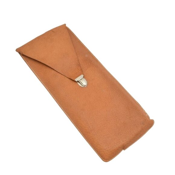 Vintage Arthur Salm Stainless Steel Carving Set 3-Piece In Leather Case - Picture 7 of 9